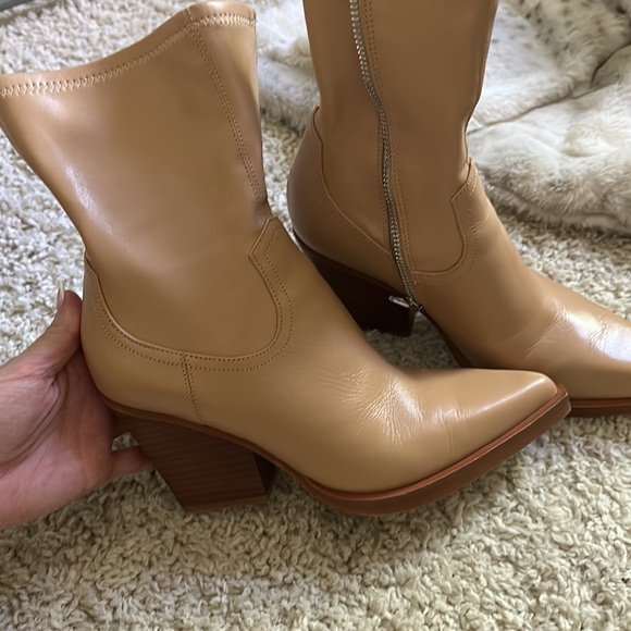 Dolce Vita Boyd Leather Western boot - Picture 4 of 6